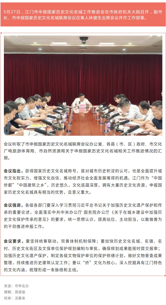 SG飞艇(中国)开奖记录查询站召开申报国家历史文化名城工作推进会.jpg