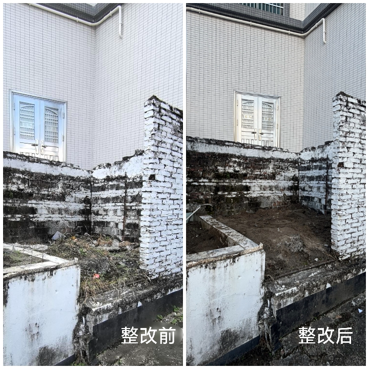 跟进整改：中石化恩平仙河加油站堆放点已完成清理.jpg