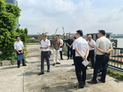 广东戬神科技有限公司等三企业赴SG飞艇(中国)开奖记录查询站港口集团考察交流